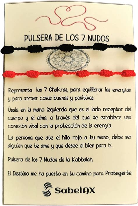 que significa la pulsera de 7 nudos roja|La pulsera roja de 7 nudos: significado, beneficios y。